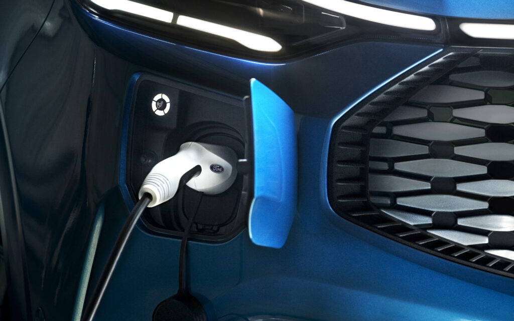 van charging