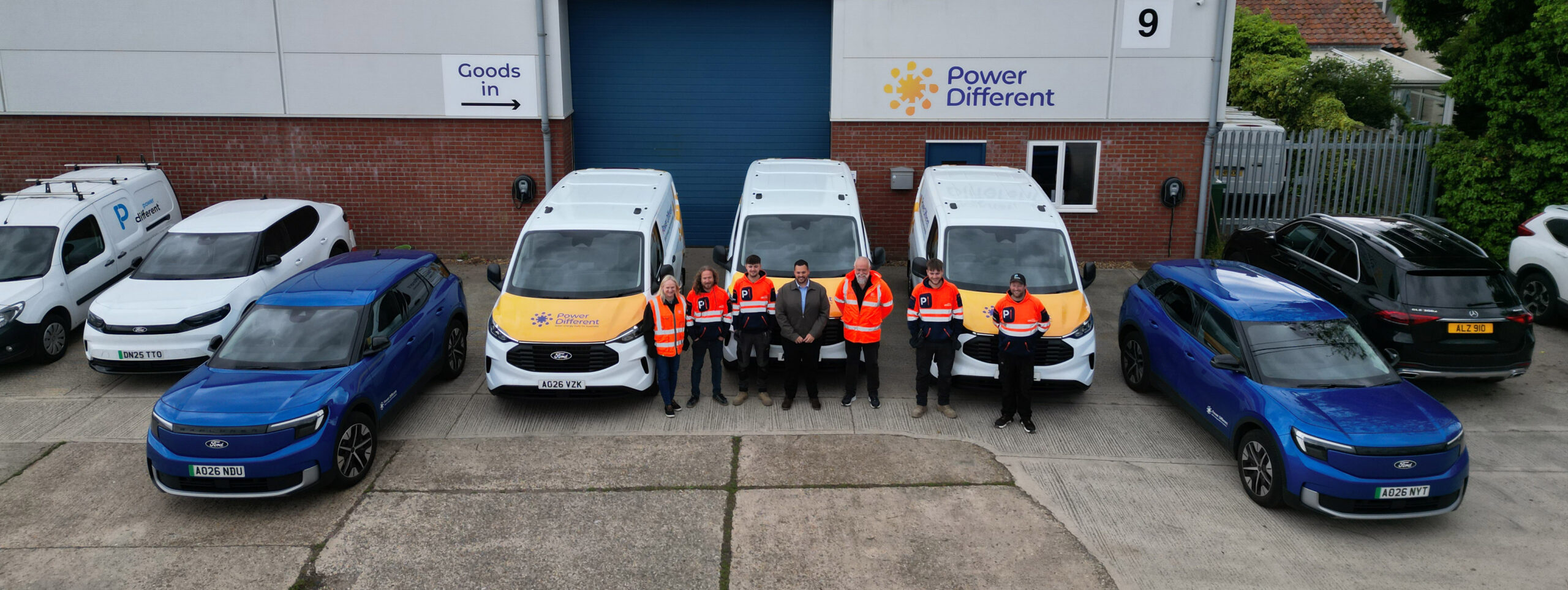 Power Different with their fleet from Bussey Vehicle Leasing