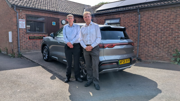 Alan R Cross and Son BYD ATTO 2 handover